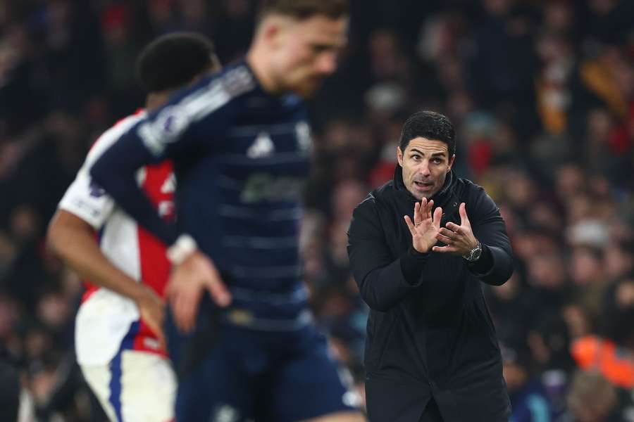 Arteta, entrenador del Arsenal