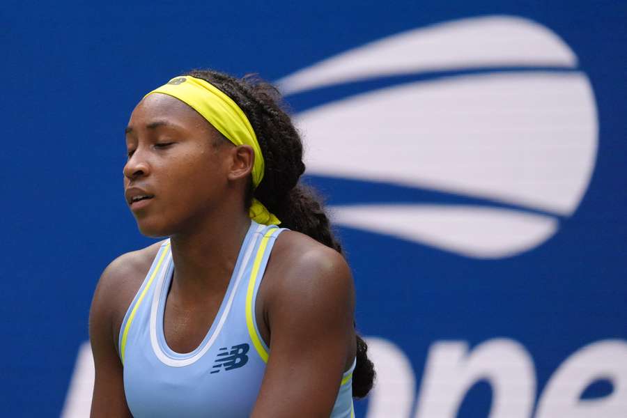 Coco Gauff is out of the US Open