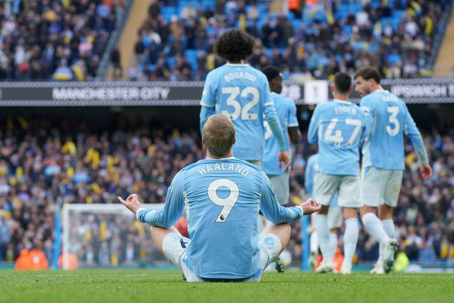 Erling Haaland is the league's top scorer with eight goals Erling Haaland is the league's top scorer with eight goals