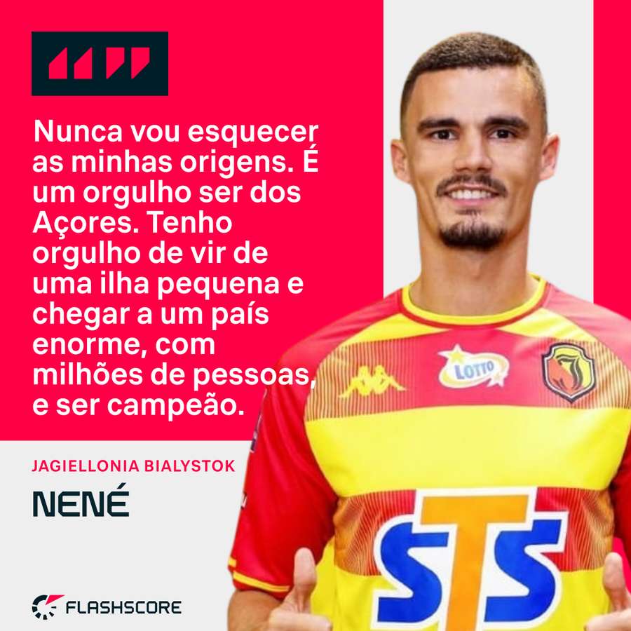 Nené sagrou-se campeão no Jagiellonia Bialystok