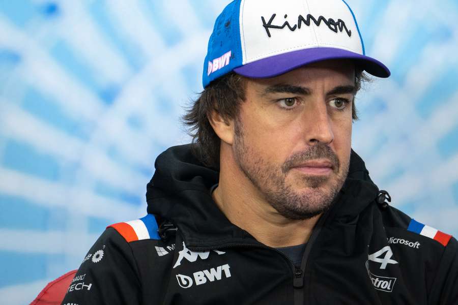 Alonso finished fastest in the first round of qualifying