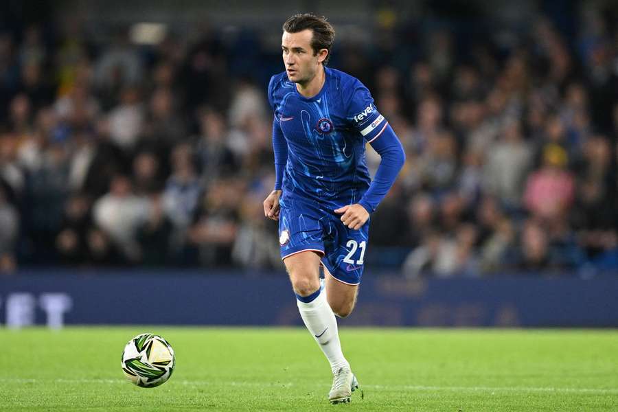 Chilwell sem espaço no Chelsea