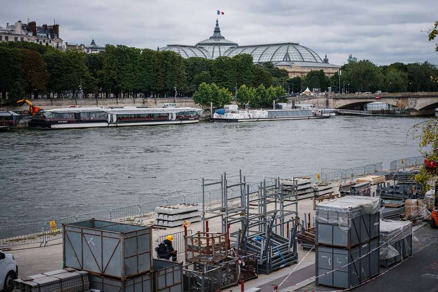 La Seine le 1ᵉʳ juillet.