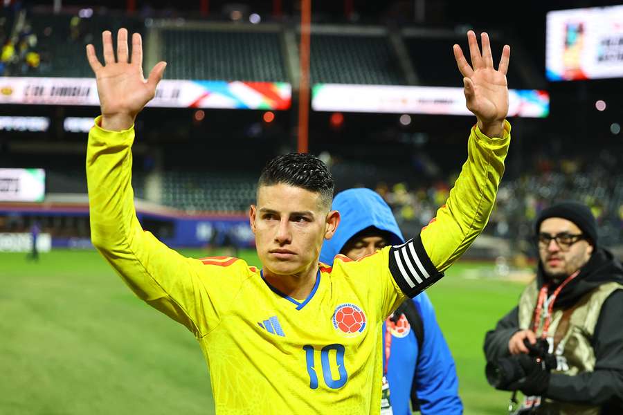 James Rodríguez atuou em apenas duas partidas pelo Minnesota United
