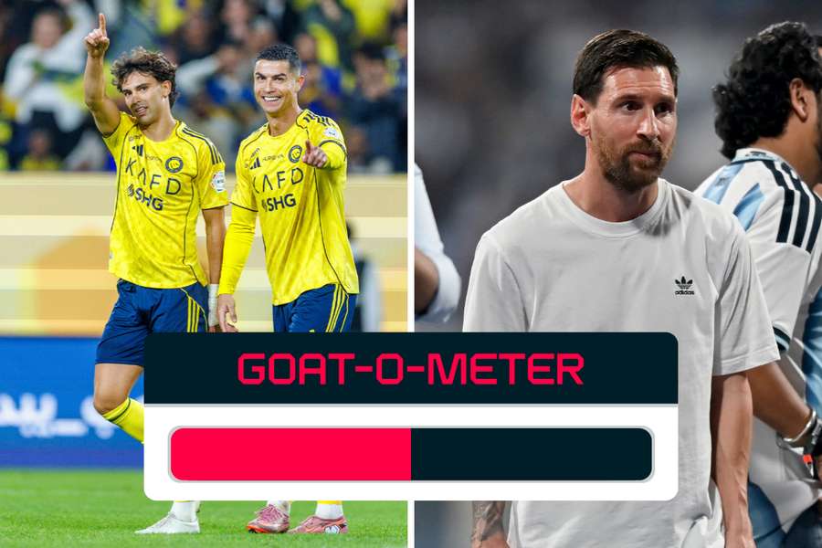 Das dieswöchige GOAT-o-Meter zwischen Cristiano Ronaldo und Lionel Messi