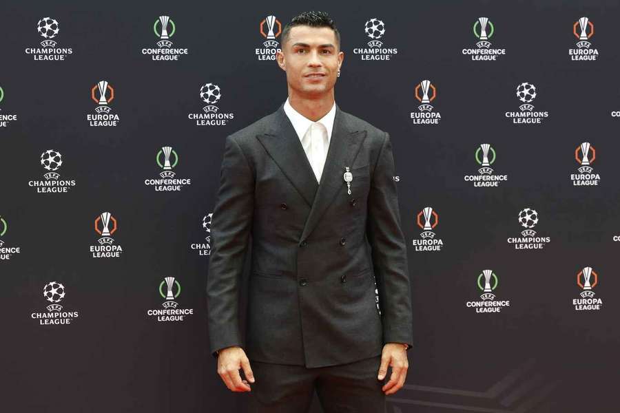 Ronaldo bei der Auslosung der Champions League in Monaco