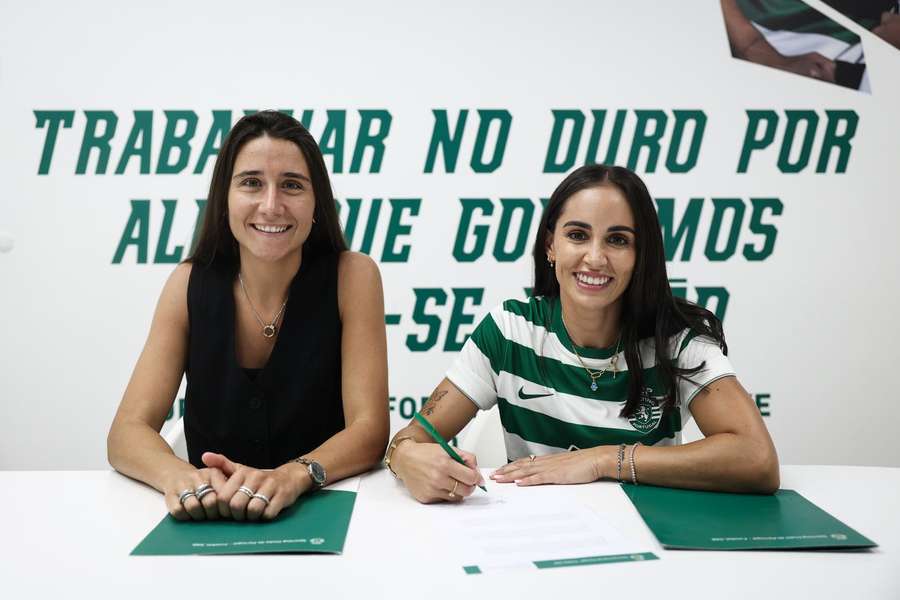 Brenda Pérez, de 32 anos, prossegue no Sporting