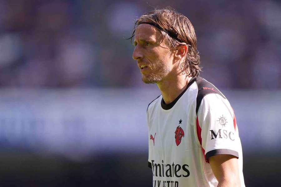 Luka Modric a debutat la AC Milan Luka Modric a debutat la AC Milan