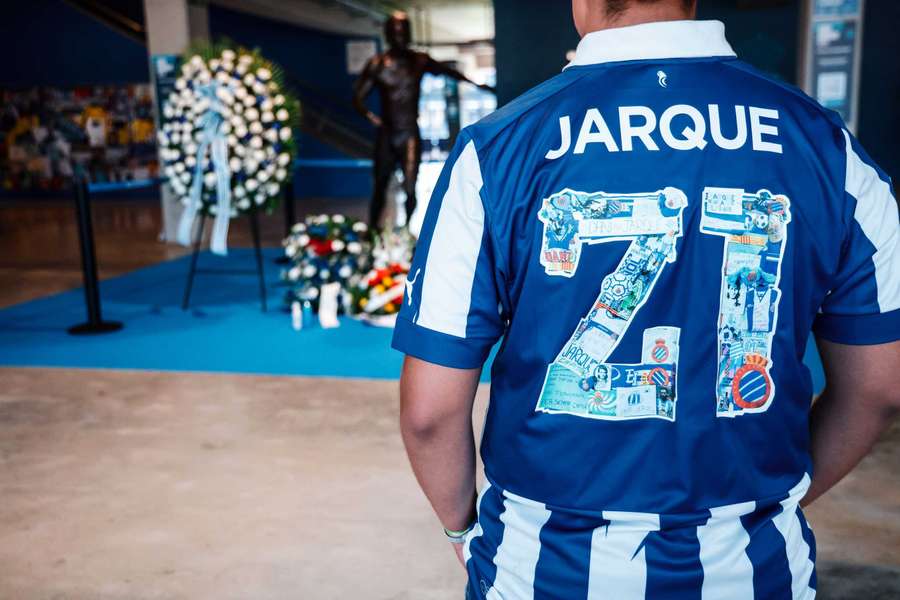 El Espanyol rinde homenaje a su leyenda Dani Jarque en el 14º aniversario de su muerte