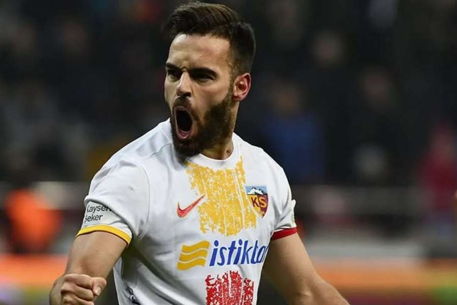 Miguel Cardoso, avançado português do Kayserispor