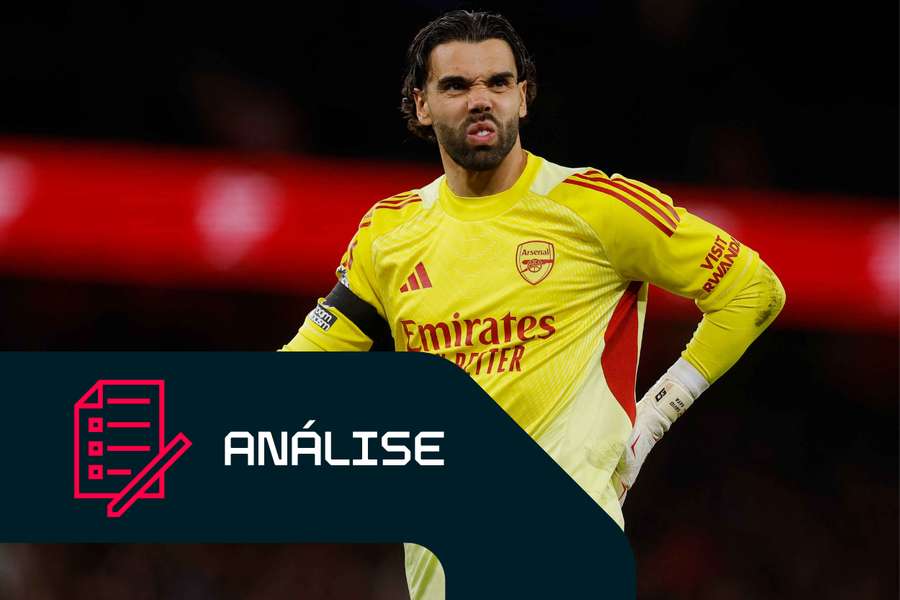 David Raya, guarda-redes do Arsenal