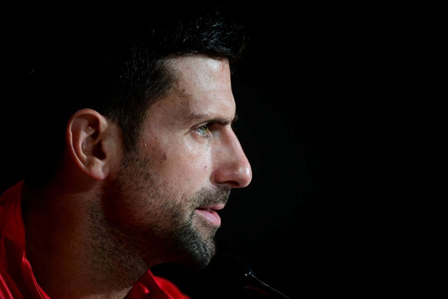 Novak Djokovic tritt für Serbien beim Davis Cup Turnier in Valencia an.