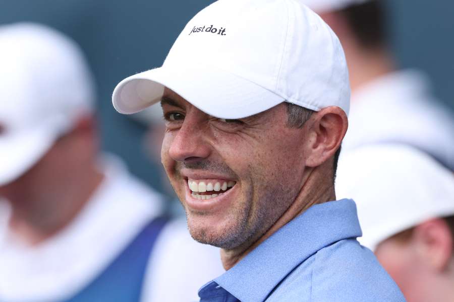 Rory McIlroy of Northern Ireland during the Pro-Am prior to the BMW Championship 2025