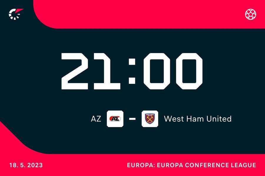 21:00: AZ - West Ham United