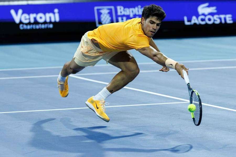 Alcaraz, en el Abierto de Miami