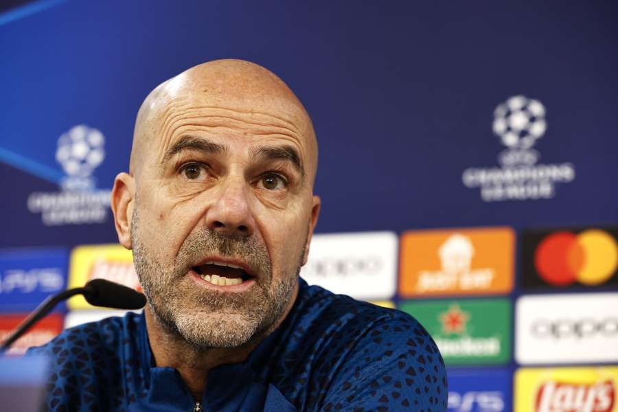 PSV-coach Peter Bosz wil de kwalificatie voor de achtste finales veilig stellen