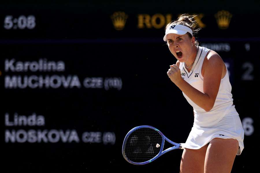 Linda Noskova will play alongside fellow Wimbledon finalist Karolina Muchova at the BJK finals