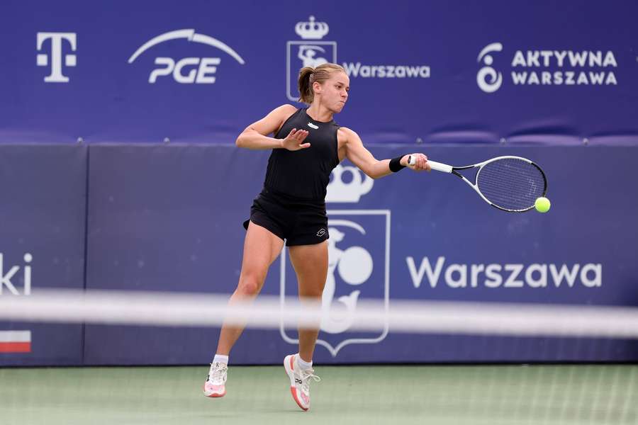 Maja Chwalińska była najlepszą Polką podczas turnieju w Warszawie i przesunie się do połowy drugiej setki rankingu WTA