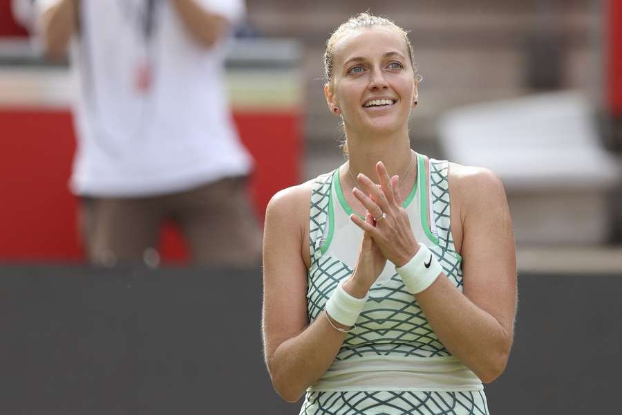 Último título de Kvitova foi na grama de Berlim, em 2023
