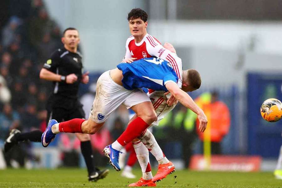 Norgaard foi titular frente ao Portsmouth