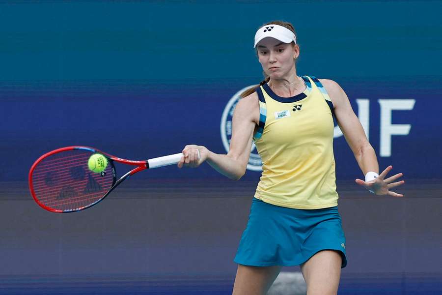 Rybakina é a jogadora mais bem classificada da WTA que permanece viva no torneio