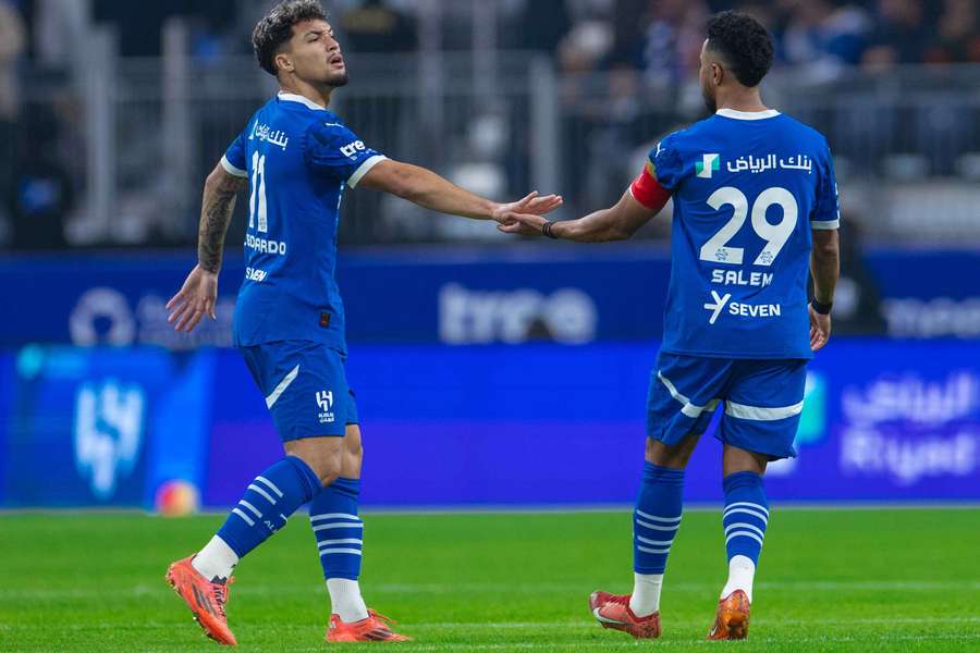 Marcos Leonardo assistiu Al Dawsari no golo do empate do Al Hilal aos 60 minutos