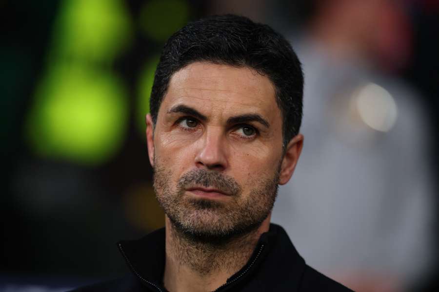 Arteta, entrenador del Arsenal