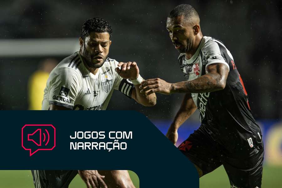 Vasco e Atlético-MG se enfrentam pelo Brasileirão no domingo (10)