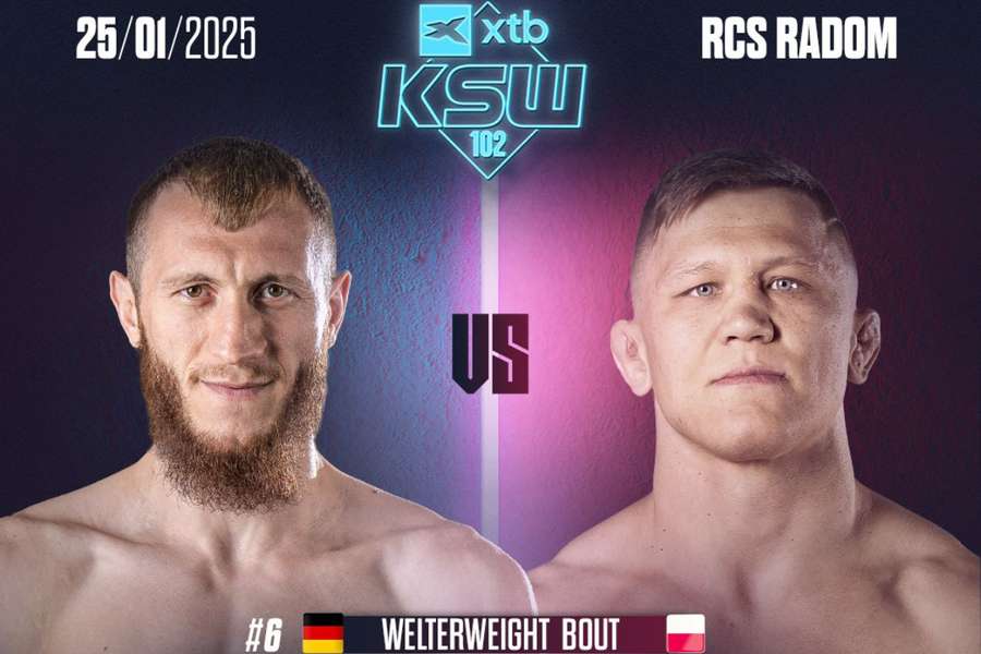 Tulshaev kontra Skibiński. Ostatnie starcie dodane do karty walk gali KSW 102