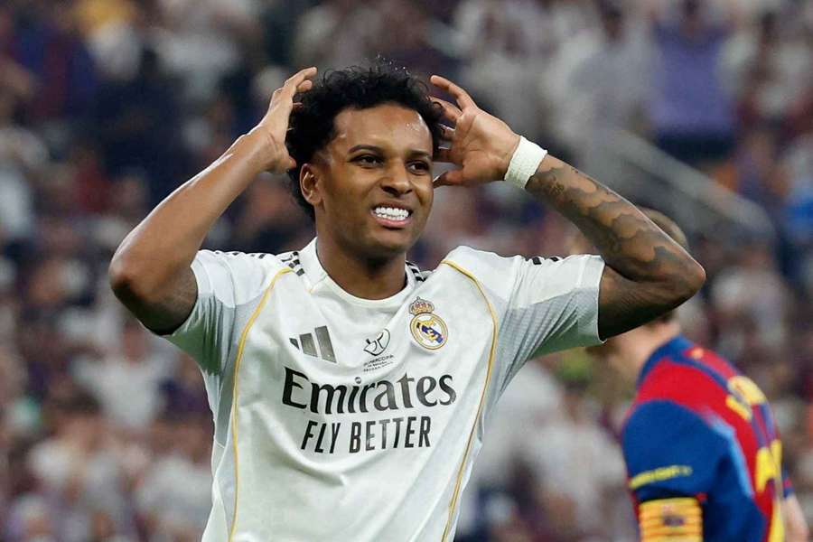 Rodrygo, delantero madridista