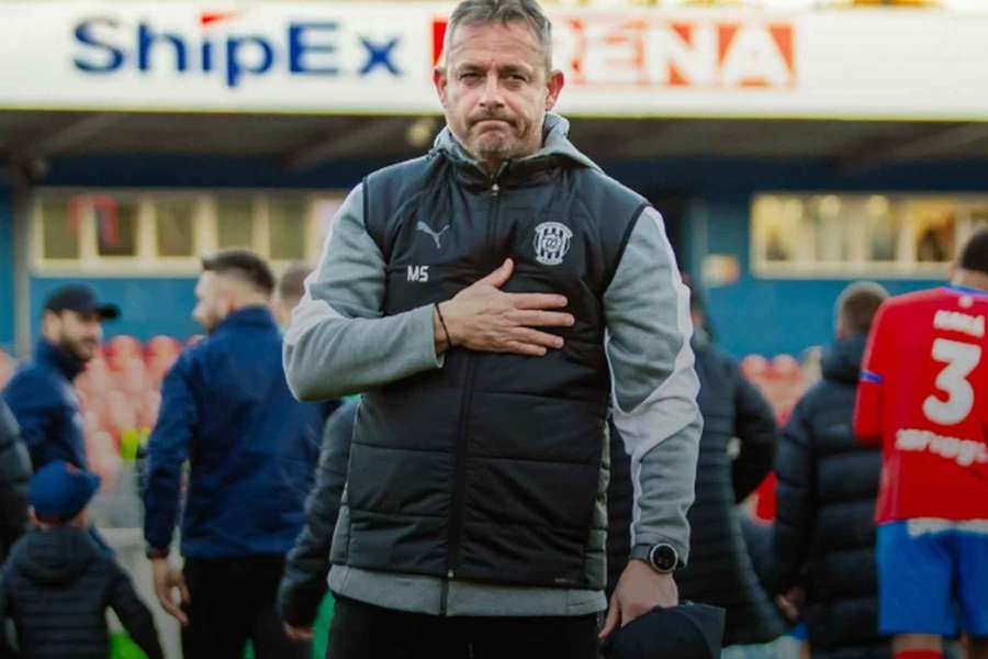 Trenér Zbrojovky Brno Martin Svědík. Trenér Zbrojovky Brno Martin Svědík.