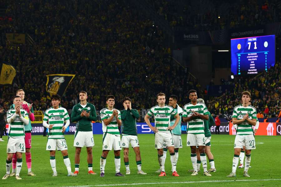 Celtic leed een zware nederlaag