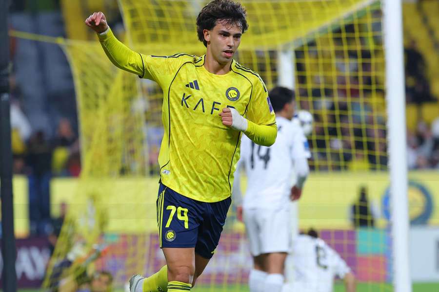 João Félix festeja pelo Al Nassr