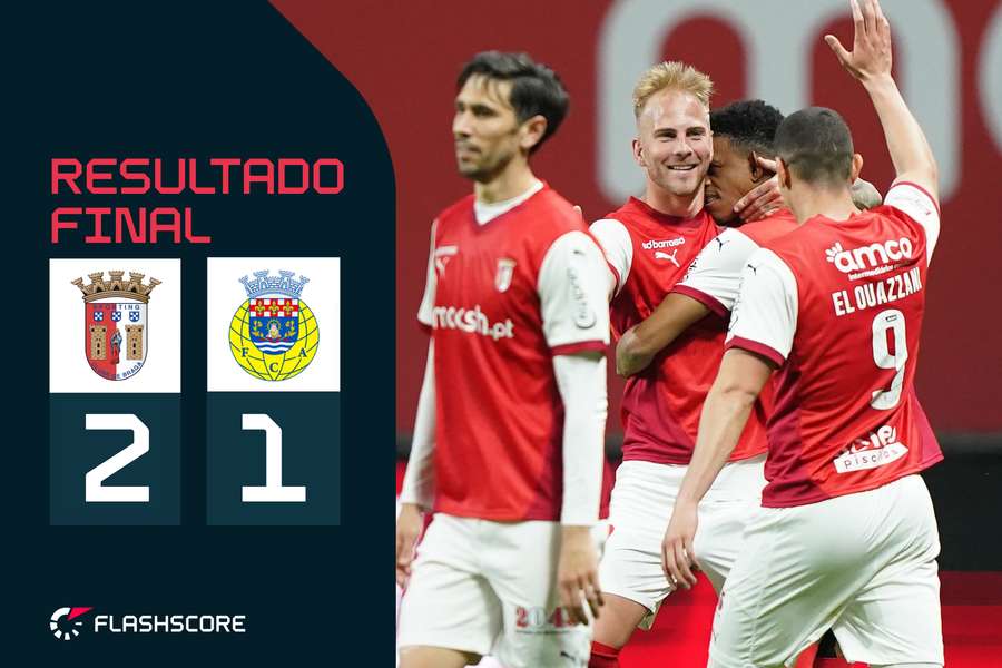 Uros Racic apontou o segundo golo do SC Braga