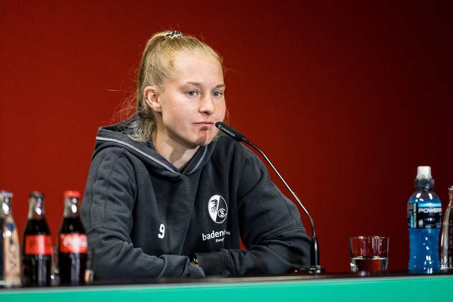 Janina Minge fühlt sich bereit für eine Herausforderung im Pokalfinale gegen den VfL Wolfsburg
