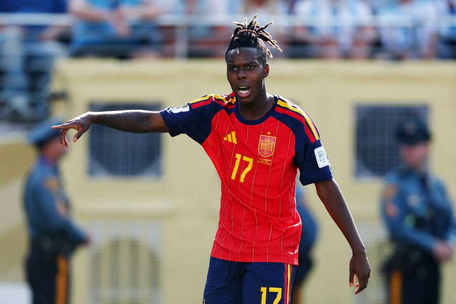 Spain international Nico Williams.