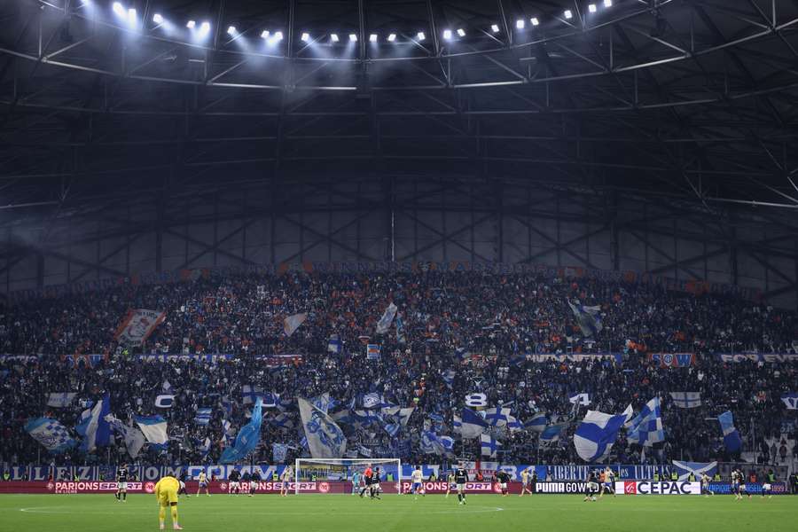 Le Vélodrome pour Marseille-Toulouse. Le Vélodrome pour Marseille-Toulouse.