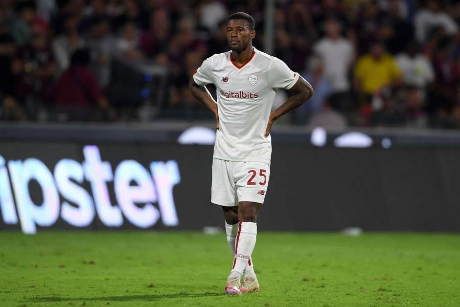 Wijnaldum is unlikely to feature much with Roma during his season-long loan spell