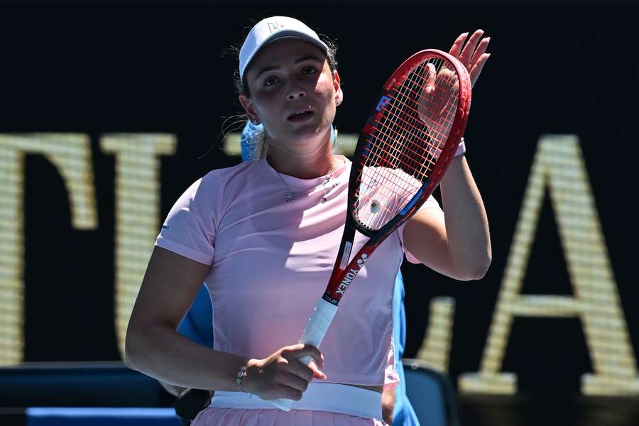 Donna Vekic poursuit sa route à Melbourne.