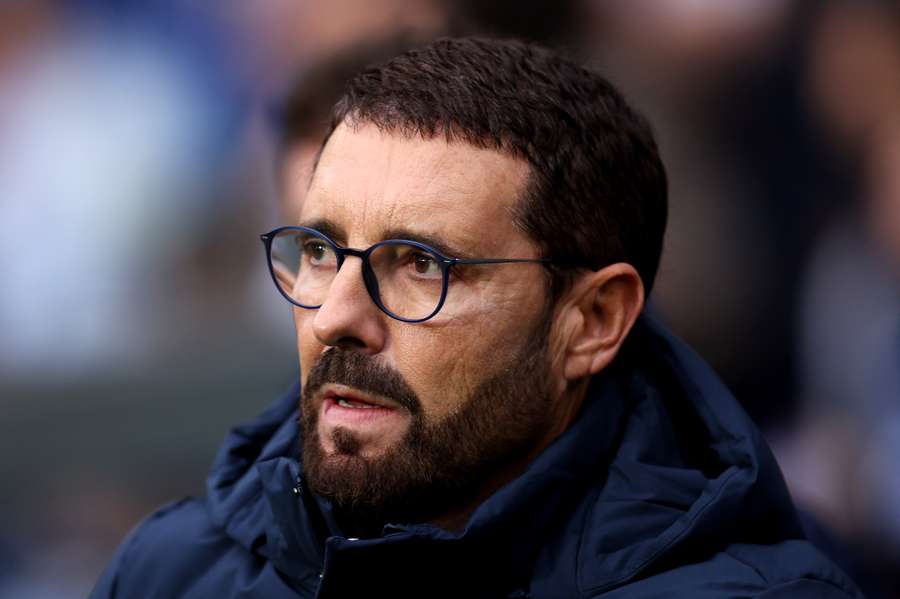 Bordalás, durante uno de los partidos del Getafe.