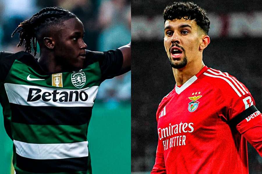 Geovany Quenda e Tomás Araújo 