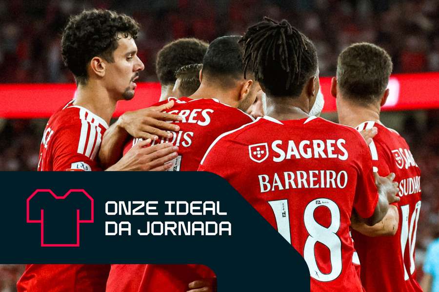 Benfica bateu Estoril na 4.ª jornada Benfica bateu Estoril na 4.ª jornada