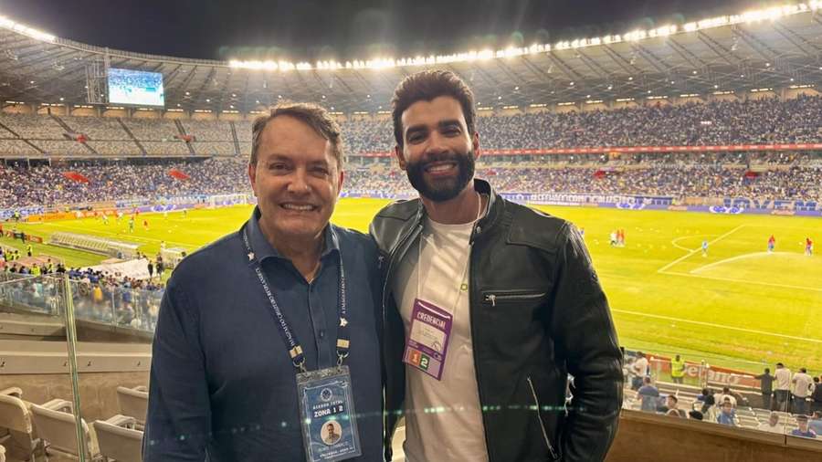Gusttavo Lima é amigo pessoal de Pedro Lourenço, dono da SAF do Cruzeiro Gusttavo Lima é amigo pessoal de Pedro Lourenço, dono da SAF do Cruzeiro