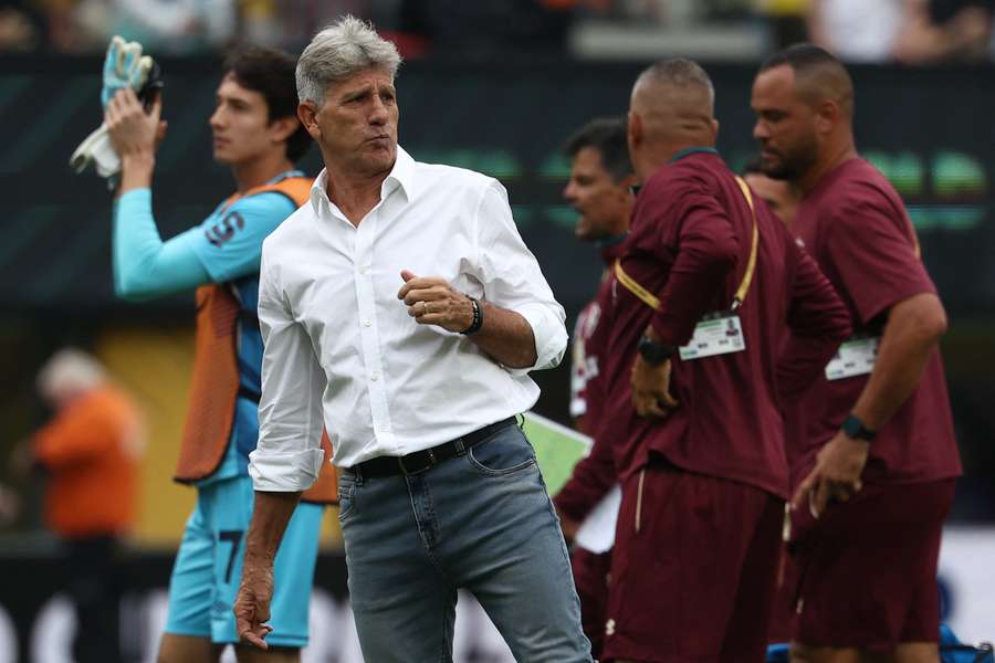 Portaluppi, en el partido ante el Dortmund.