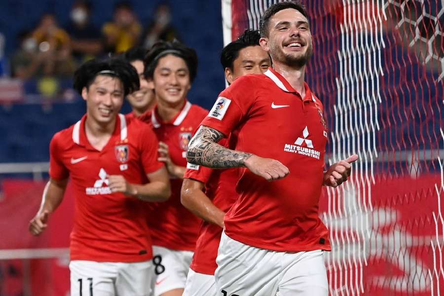 David Moberg Karlsson scored two goals in Urawa Red Diamonds' win