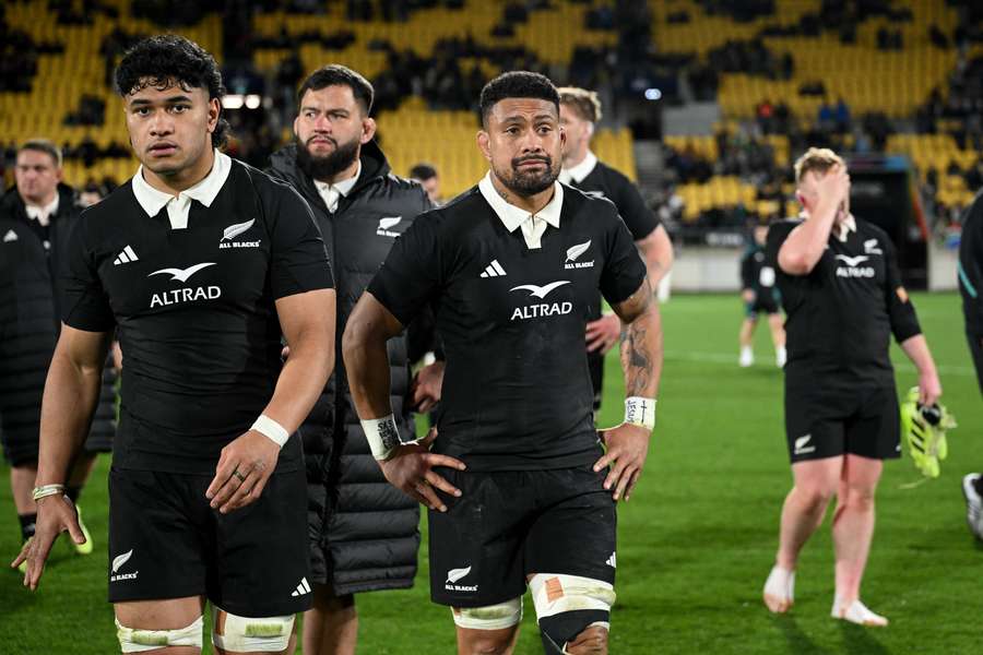 Savea après la défaite contre l'Afrique du Sud.