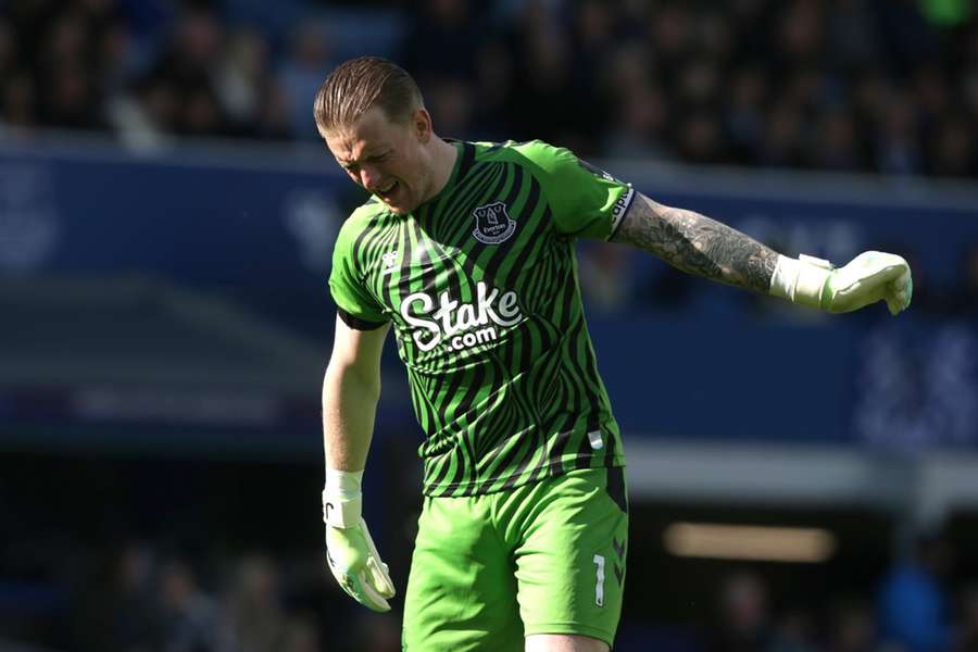 It was an afternoon to forget for England's Pickford