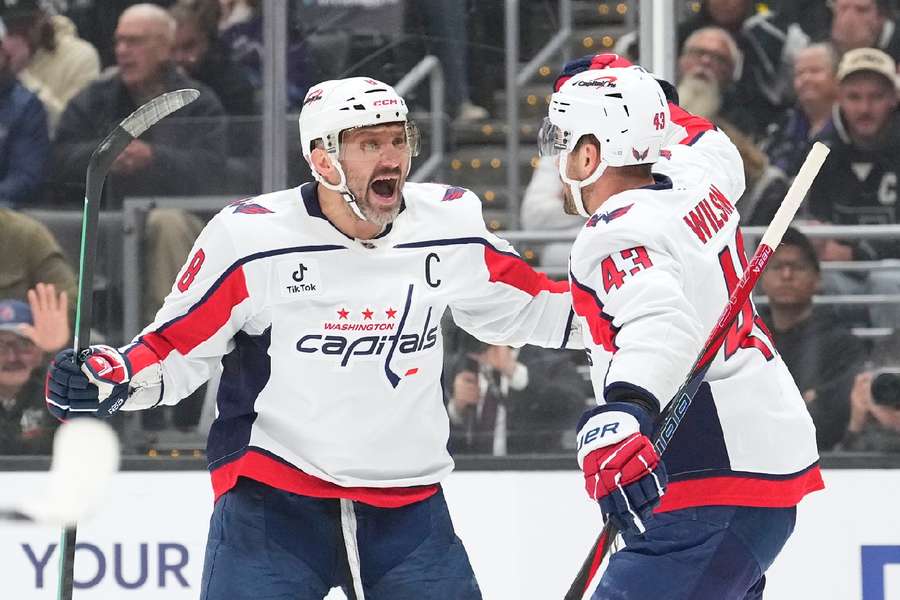Alex Ovechkin scored two goals as the Capitals made light work of the Sharks Alex Ovechkin scored two goals as the Capitals made light work of the Sharks