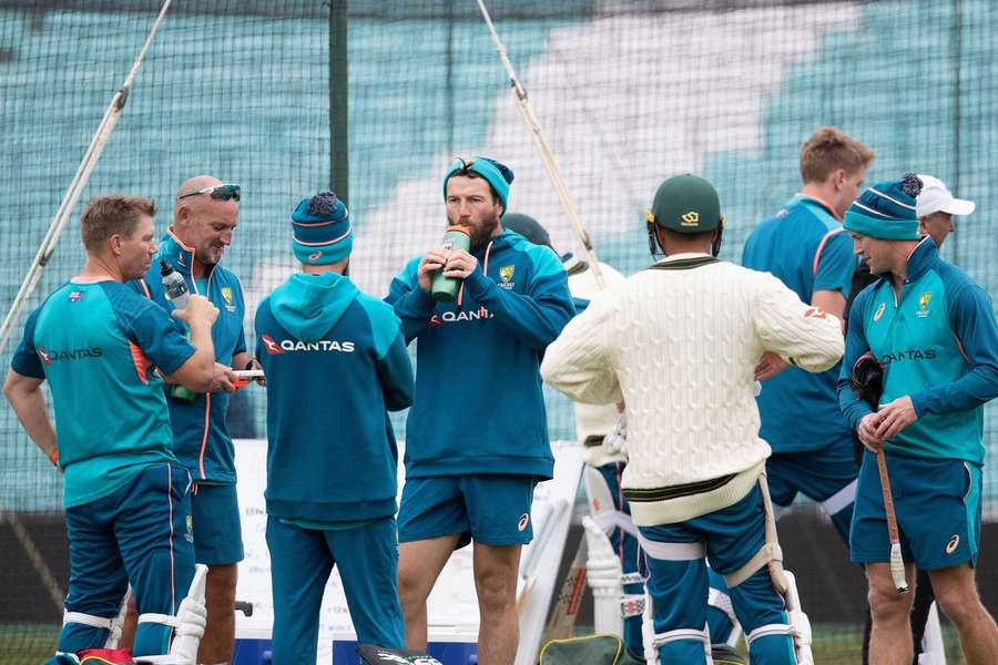 Australia's team train ahead of the WTC final