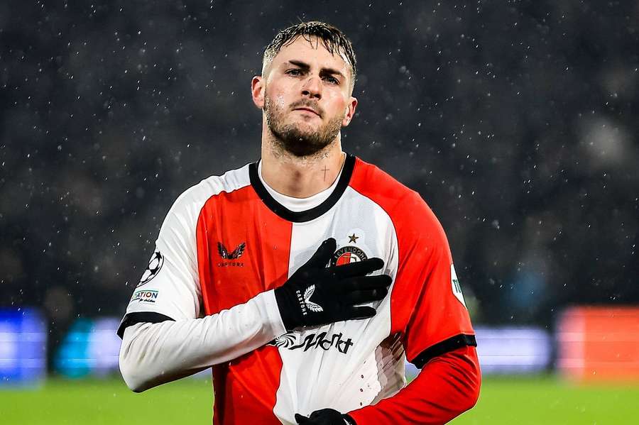Santiago Gimenez is set to leave Feyenoord for AC Milan